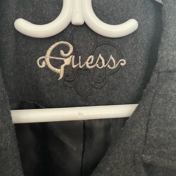 Grey Guess Peacoat from 2000s, size large - Picture 1 of 5